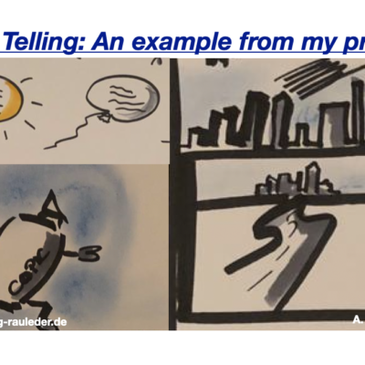 How can story telling further develop your career? An example from my practice