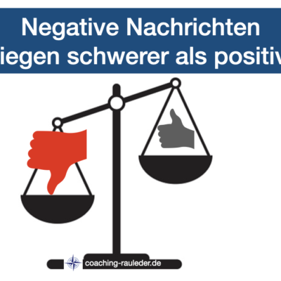 Warum sind negative Nachrichten so positiv für uns? 📉