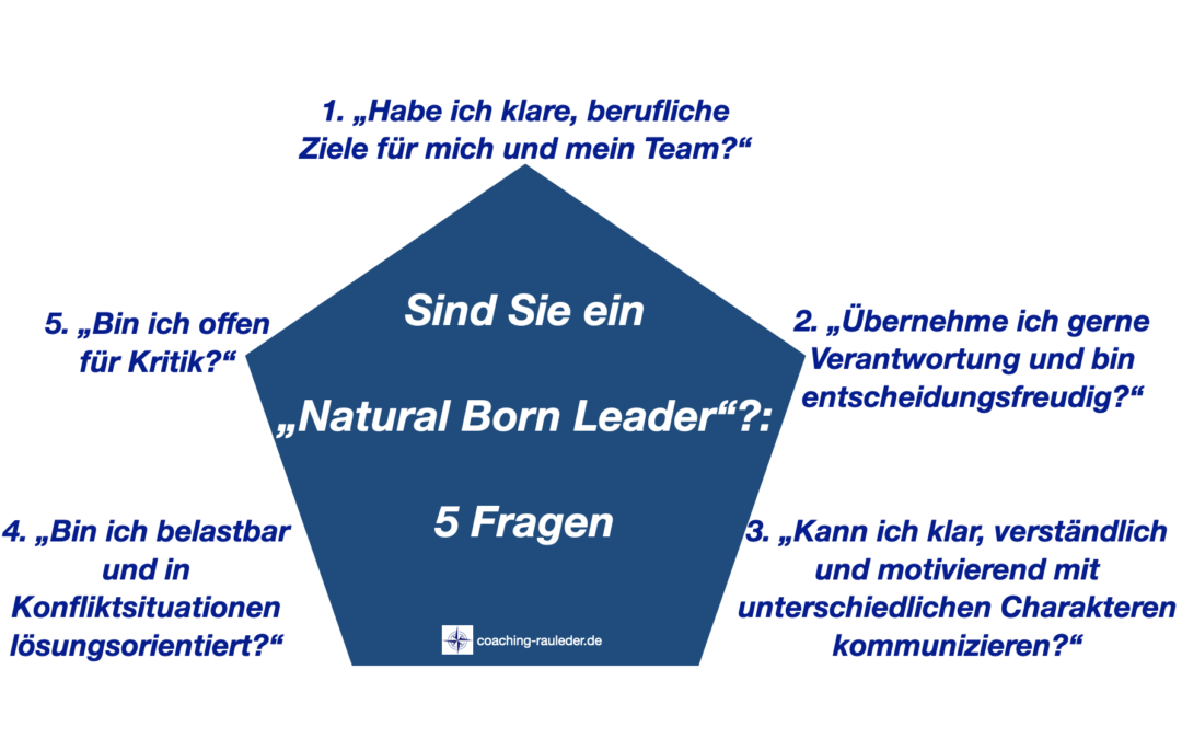 Sind Sie ein „Natural Born Leader“?🙅‍♀️