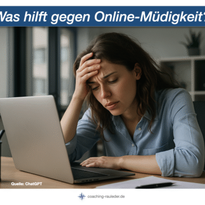 Warum strengen uns Videokonferenzen mehr an als Präsenz-Meetings⁉️